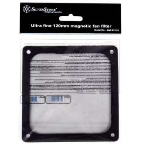 Silverstone Magnetic Ultra Fine Fan Dust Filter Black 120mm