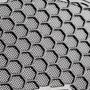 Silverstone Fan Grill and Dust Filter Black 80mm