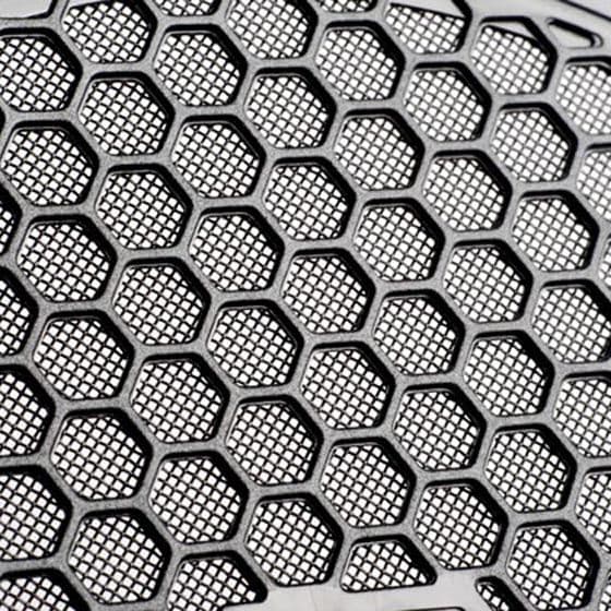 Silverstone Fan Grill and Dust Filter Black 80mm