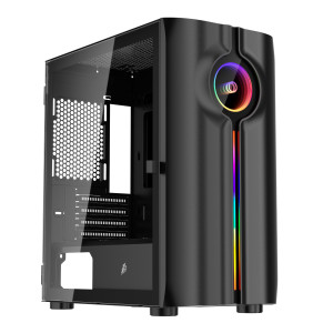 1st Player IS3-BK Micro ATX Black Case