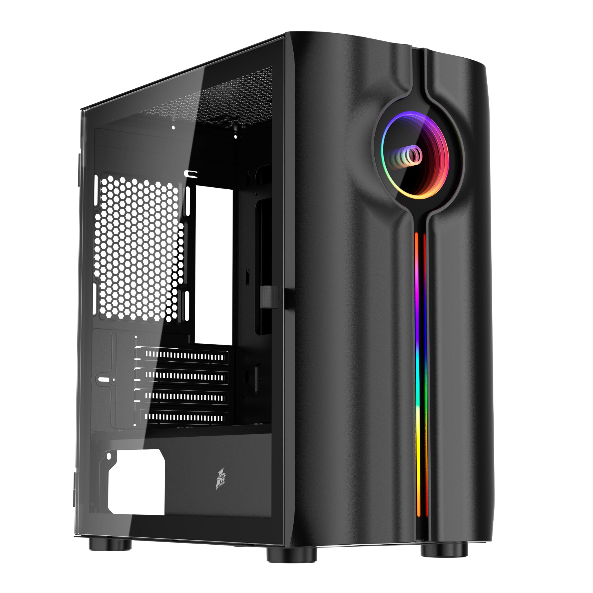 1st Player IS3-BK Micro ATX Black Case