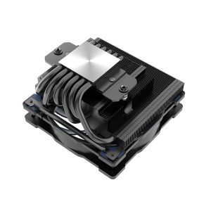 Akasa ALUCIA H6L M2 Low-Profile CPU Cooler - 120mm, black / blue