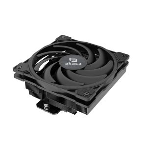 Akasa ALUCIA H6LS M2 Low-Profile CPU Cooler - 120mm, black/blue