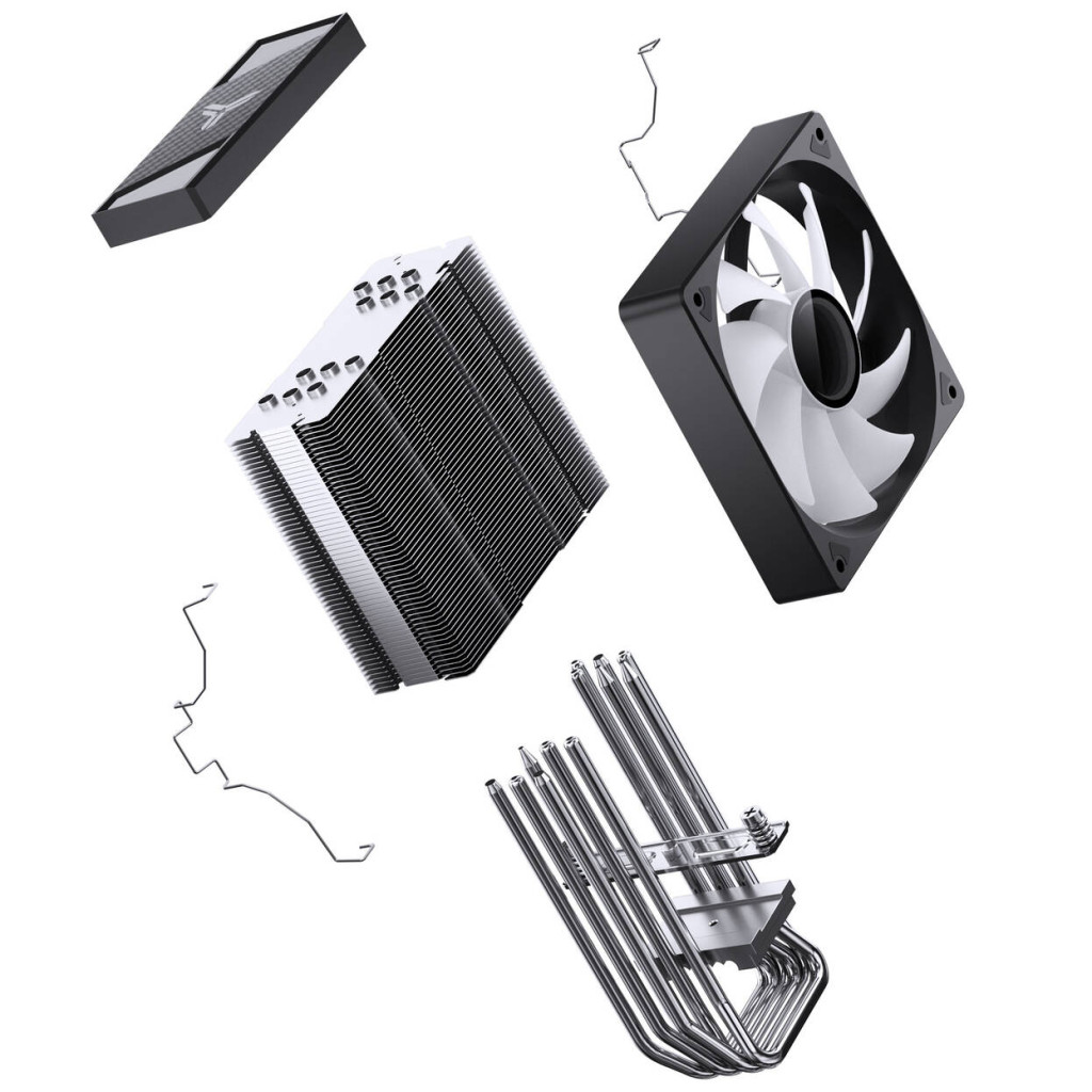 Jonsbo CR-1000 V3 PRO CPU cooler, PWM, ARGB - black
