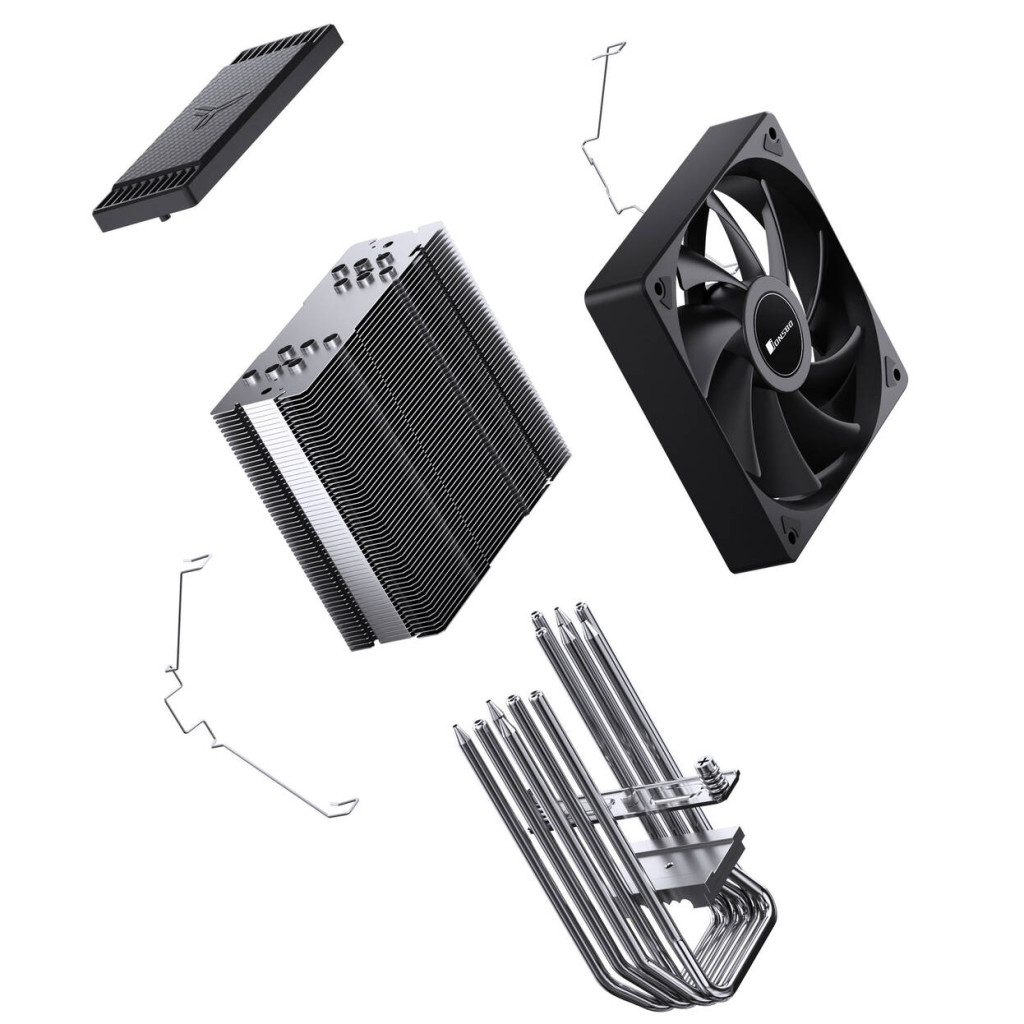 Jonsbo CR-1000MAX V2 CPU Cooler, PWM - black