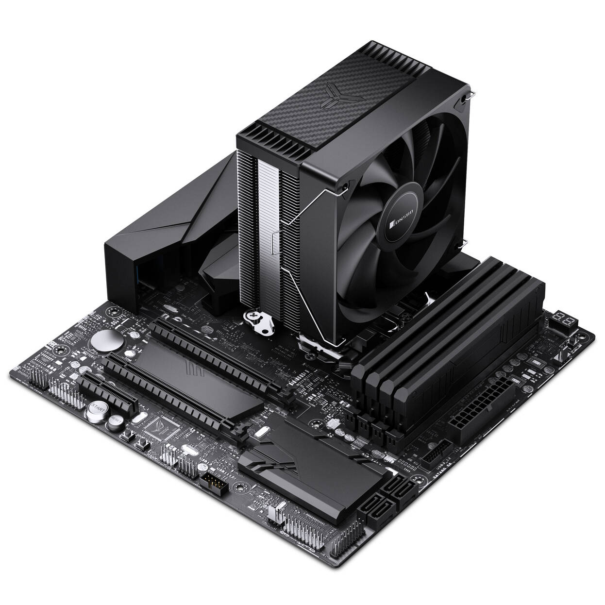 Jonsbo CR-1000MAX V2 CPU Cooler, PWM - black