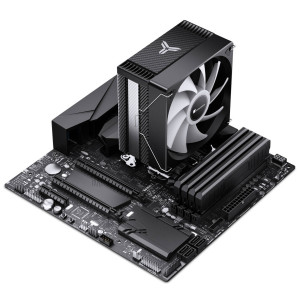 Jonsbo CR-1000MAX V2 CPU Cooler, PWM, ARGB - black