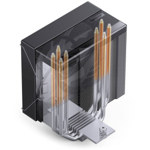 Jonsbo CB40 CPU Cooler, PWM, ARGB - black