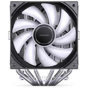 Jonsbo CB80 CPU cooler, dual-tower, 2 x 120mm, PWM, RGB - black