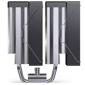 Jonsbo CB80 CPU cooler, dual-tower, 2 x 120mm, PWM, RGB - black