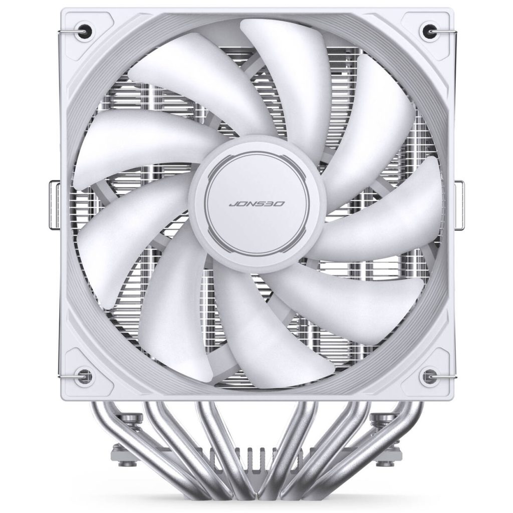 Jonsbo CB80 CPU Cooler, Dual-Tower, 2 x 120mm, PWM, RGB - white