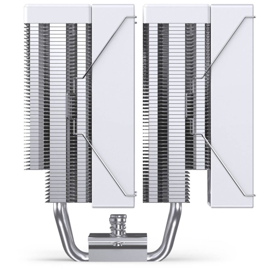 Jonsbo CB80 CPU Cooler, Dual-Tower, 2 x 120mm, PWM, RGB - white