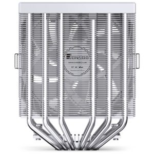 Jonsbo CB80 CPU Cooler, Dual-Tower, 2 x 120mm, PWM, RGB - white