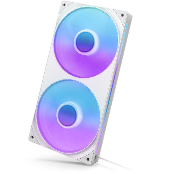NZXT F240 RGB Core 240mm Uni-body Fan – White