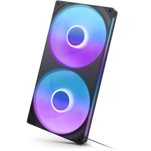 NZXT F280 RGB Core 280mm Uni-body Fan - Black
