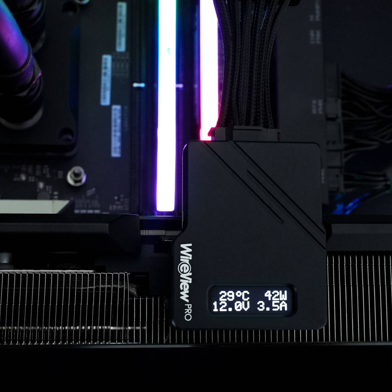 Thermal Grizzly WireView 90 Pro GPU, 1x12VHPWR - Reverse