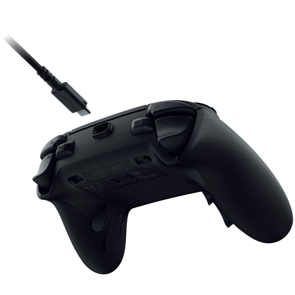 Razer Raiju V3 Pro Wireless PS5/PC Controller, Pro Buttons, Symmetrical Layout - Black