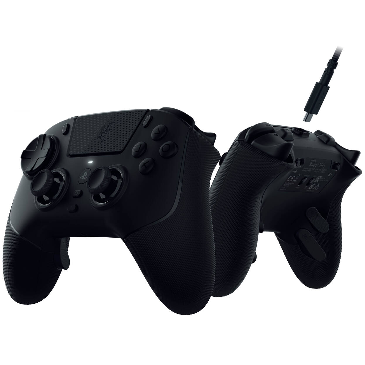 Razer Raiju V3 Pro Wireless PS5/PC Controller, Pro Buttons, Symmetrical Layout - Black