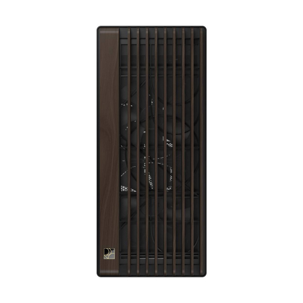 ASUS ProArt PA602 PC Case, Mid-Tower, E-ATX - Black/Brown, Wood