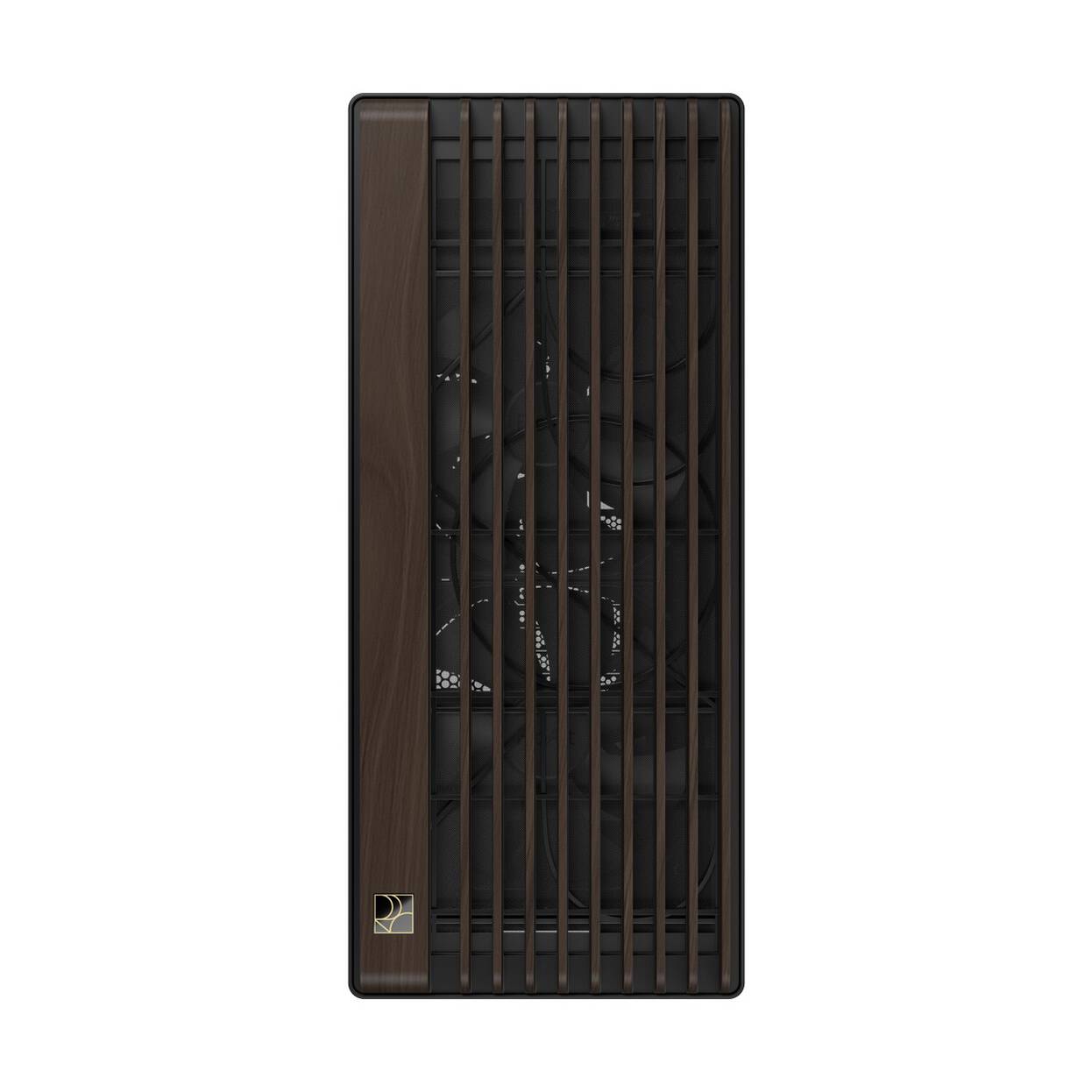 ASUS ProArt PA602 PC Case, Mid-Tower, E-ATX - Black/Brown, Wood