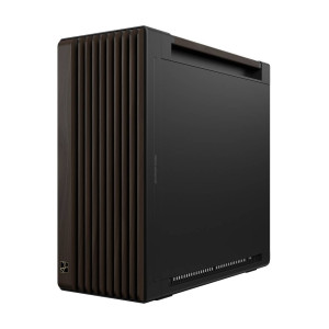 ASUS ProArt PA602 PC Case, Mid-Tower, E-ATX - Black/Brown, Wood