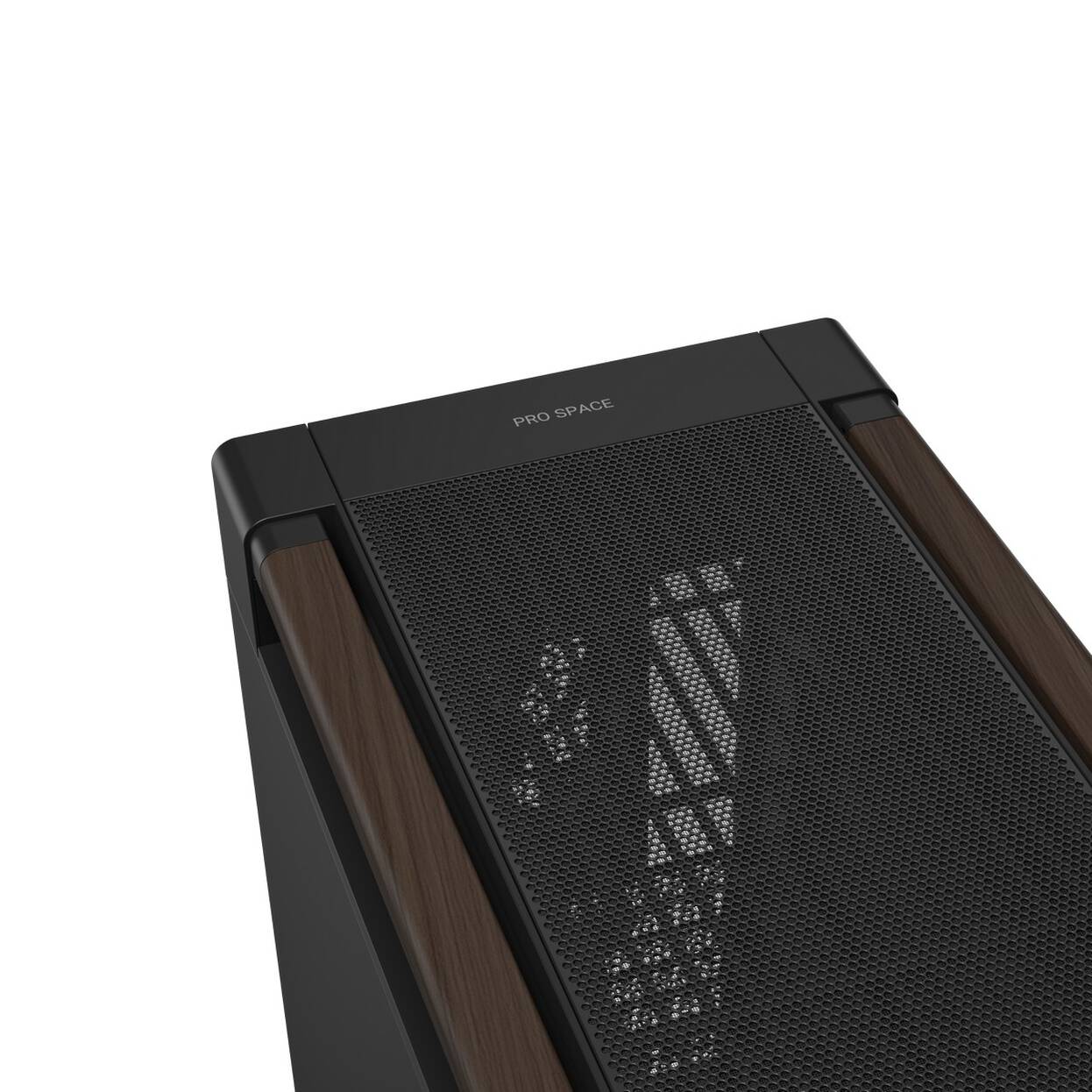 ASUS ProArt PA602 PC Case, Mid-Tower, E-ATX - Black/Brown, Wood