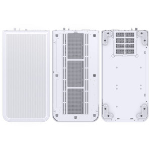 Jonsbo TK-5 PC Case, Mid Tower, ATX, Tempered Glass - white