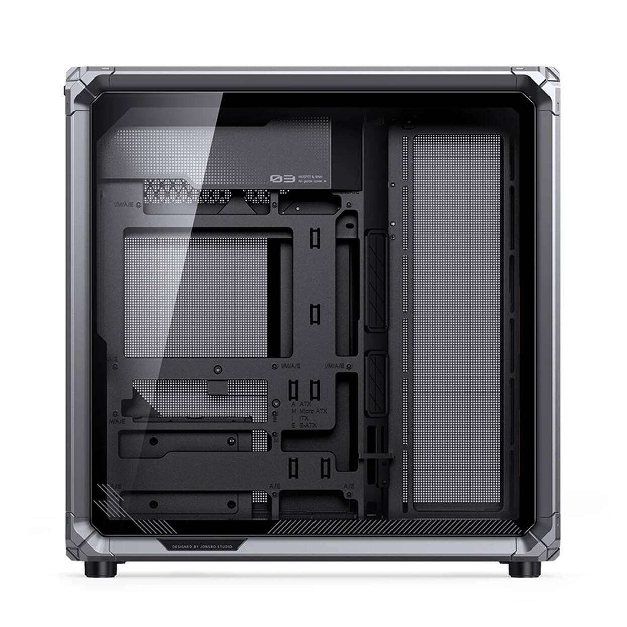 Jonsbo X400 Pro PC Case, Mid Tower, ATX, Tempered Glass - Grey