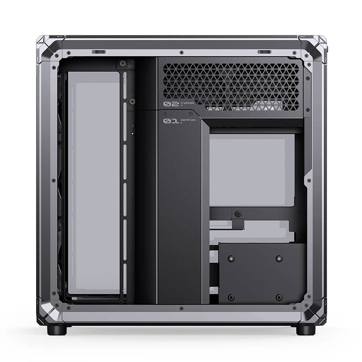 Jonsbo X400 Pro PC Case, Mid Tower, ATX, Tempered Glass - Grey