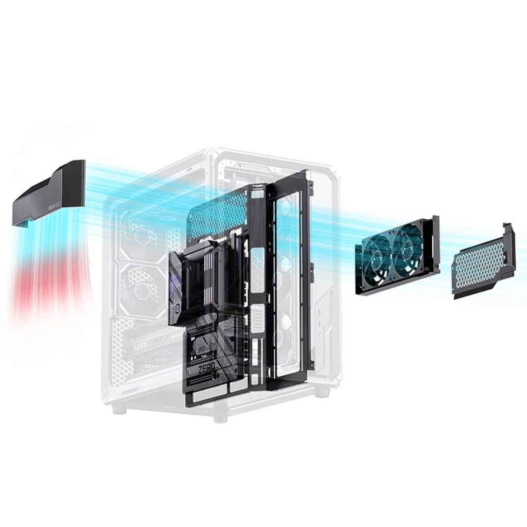 Jonsbo X400 Pro PC Case, Mid Tower, ATX, Tempered Glass - Grey