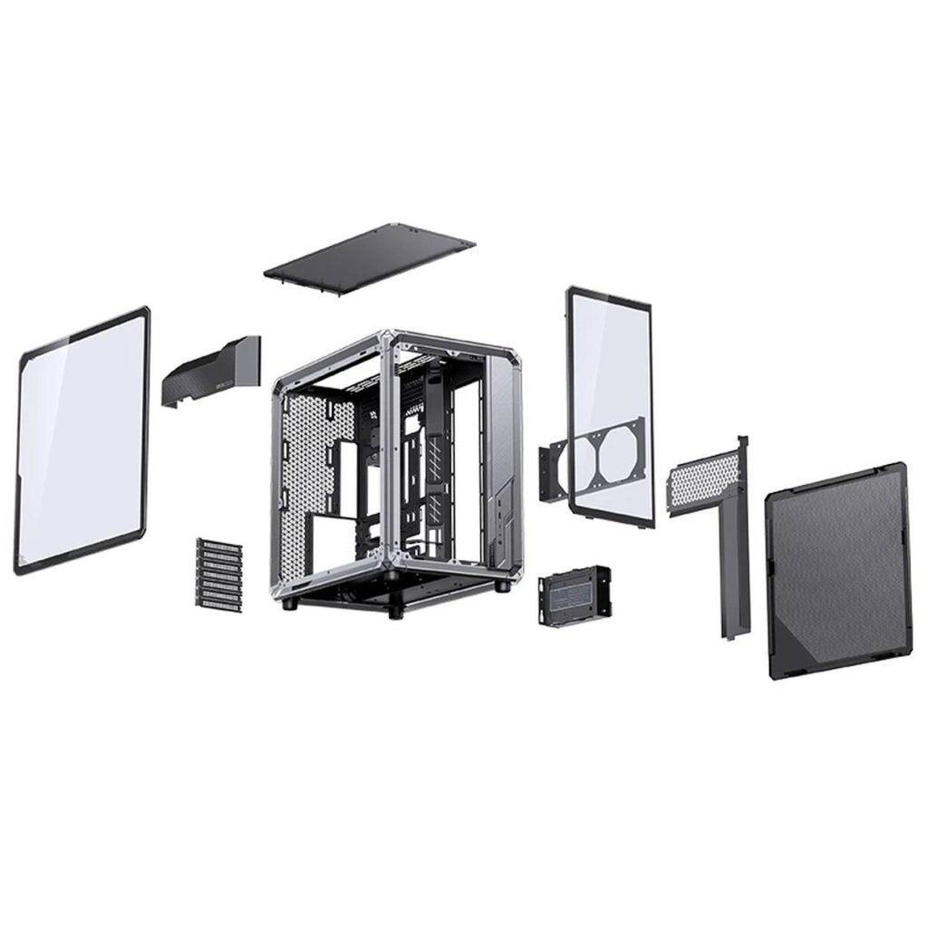 Jonsbo X400 Pro PC Case, Mid Tower, ATX, Tempered Glass - Grey
