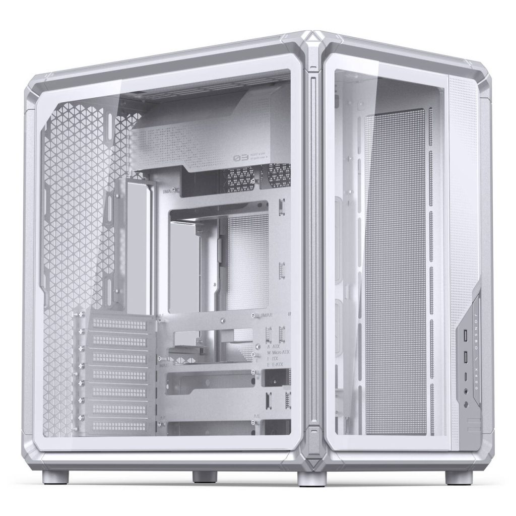 Jonsbo X400 PC Case, Midi-Tower, ATX, Tempered Glass - White