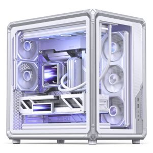Jonsbo X400 PC Case, Midi-Tower, ATX, Tempered Glass - White