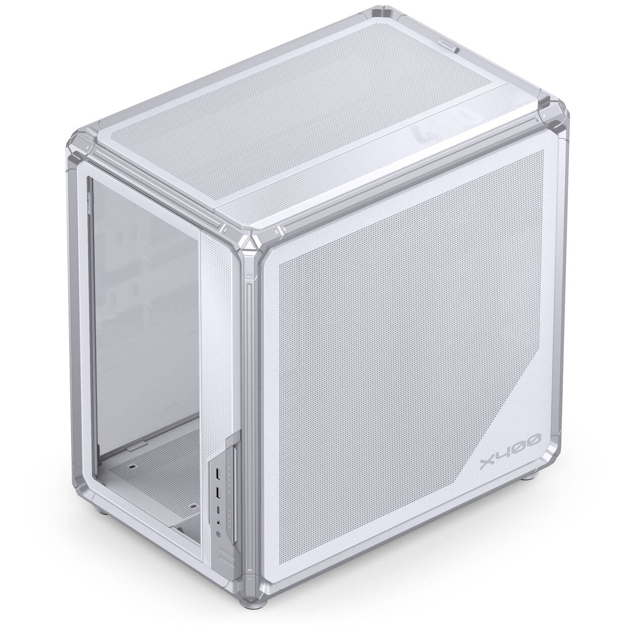 Jonsbo X400 PC Case, Midi-Tower, ATX, Tempered Glass - White