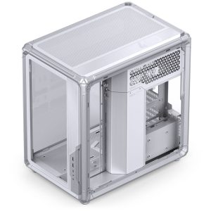 Jonsbo X400 PC Case, Midi-Tower, ATX, Tempered Glass - White