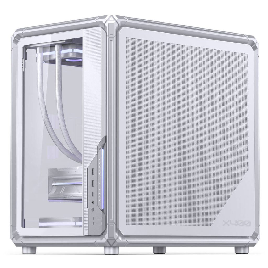 Jonsbo X400 PC Case, Midi-Tower, ATX, Tempered Glass - White