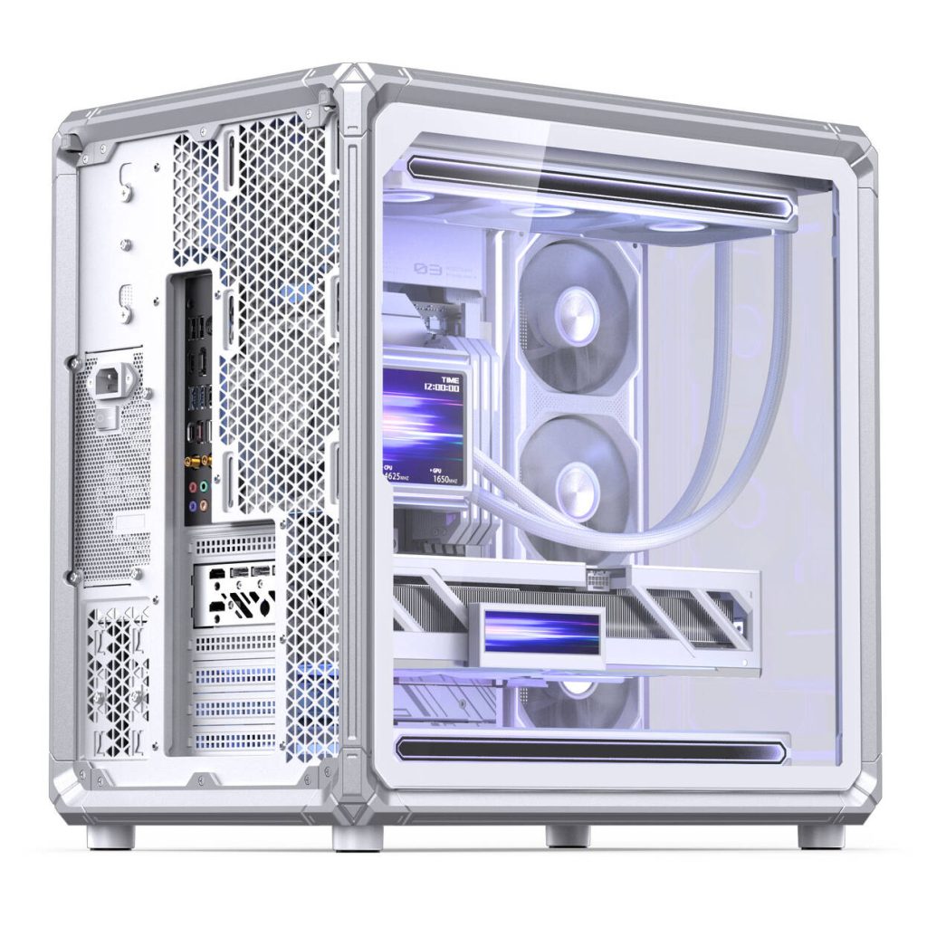 Jonsbo X400 PC Case, Midi-Tower, ATX, Tempered Glass - White