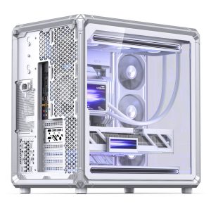 Jonsbo X400 PC Case, Midi-Tower, ATX, Tempered Glass - White