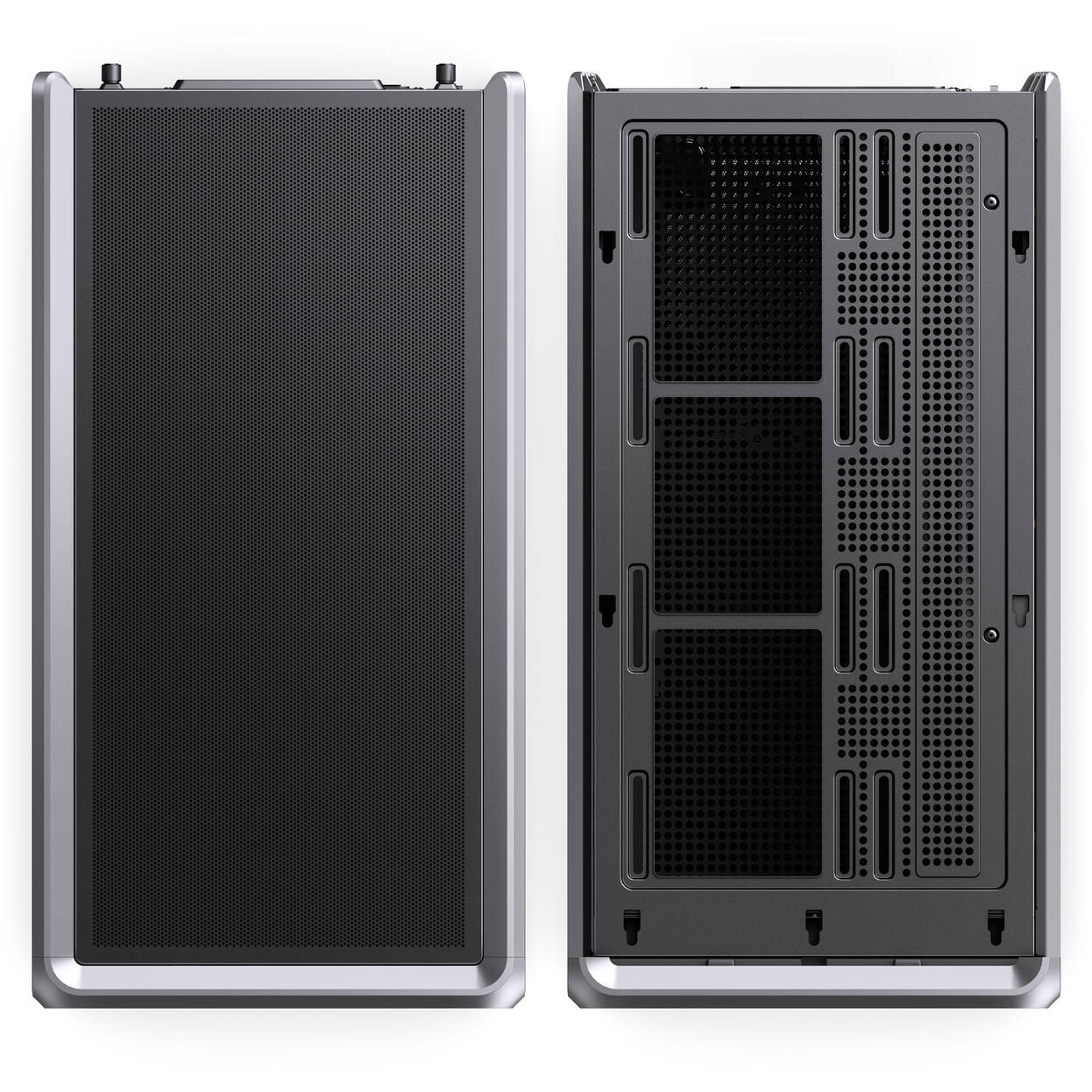 Jonsbo D401 PC Case, Mid-Tower, ATX, Tempered Glass - black