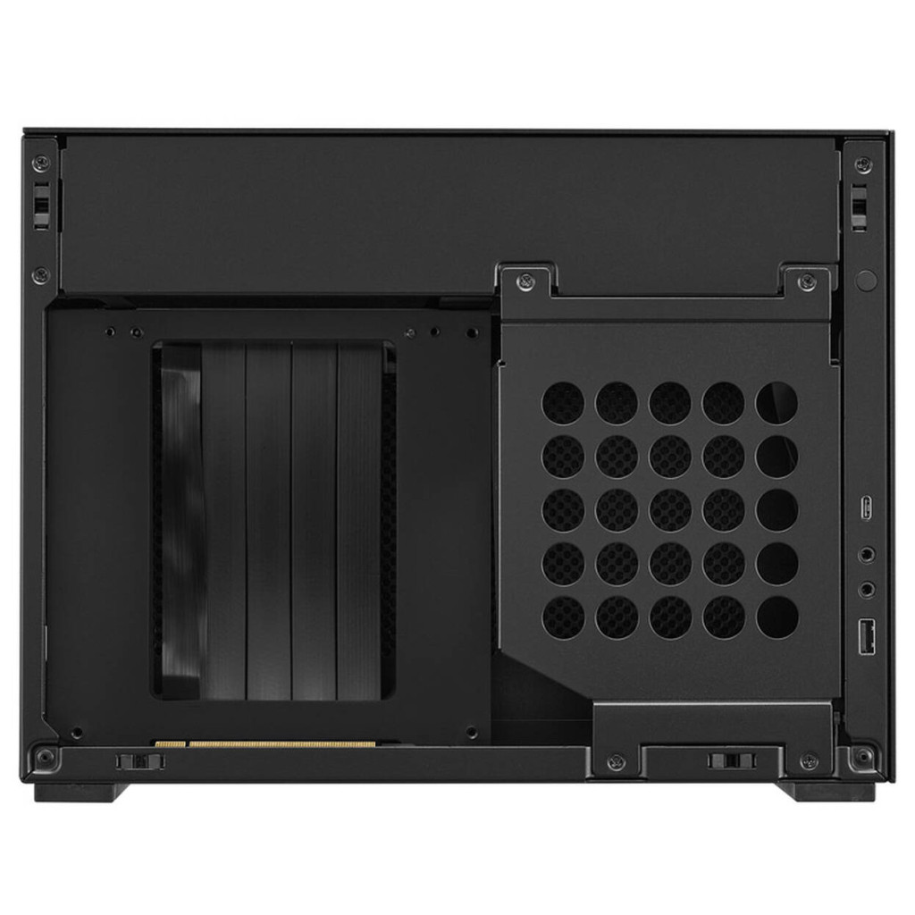 Lian Li x DAN Cases A4-H2O PC Case, Mini Case, Mini-ITX, PCIe 5.0 Riser - Black
