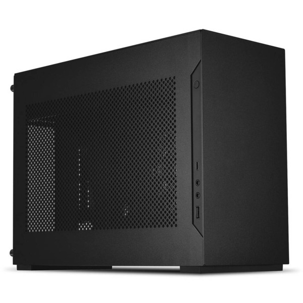 Lian Li x DAN Cases A4-H2O PC Case, Mini Case, Mini-ITX, PCIe 5.0 Riser – Black