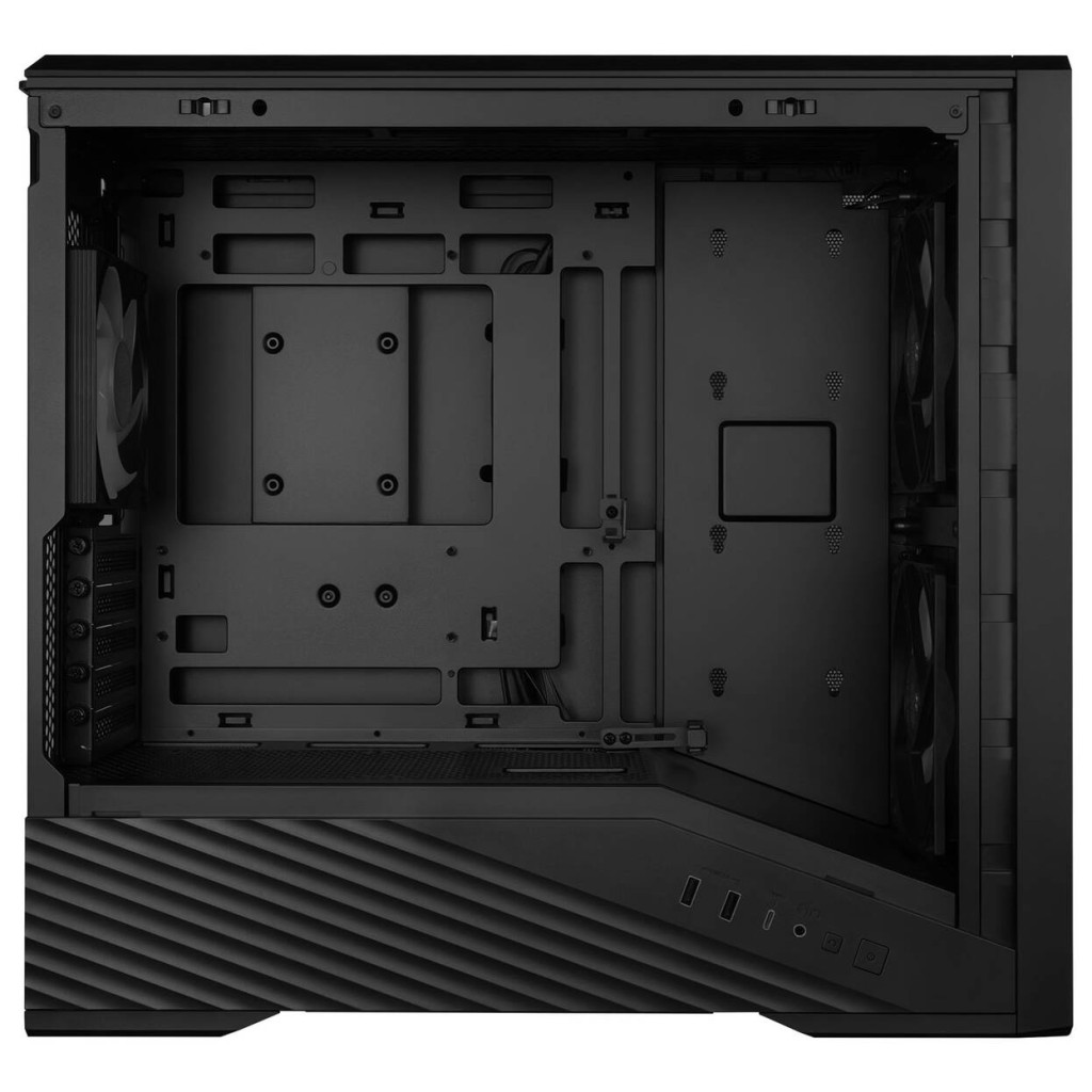 Lian Li Vector V150 PC Case, Mini Tower, mATX, Tempered Glass, Infinity Mirror - Black