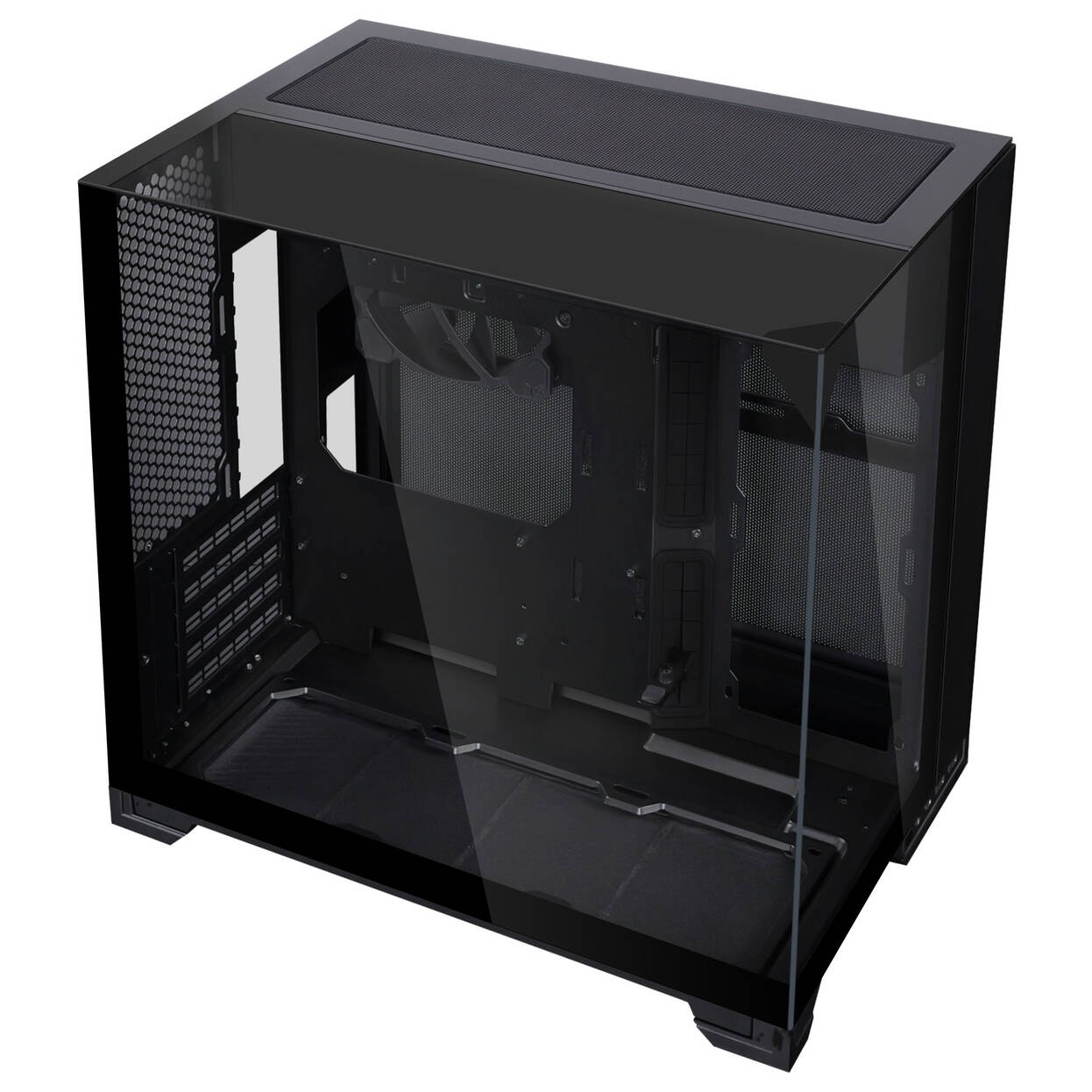 Lian Li O11 Vision-M PC Case, Micro-ATX, Tempered Glass - Black