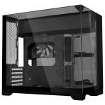 Lian Li O11 Vision-M PC Case, Micro-ATX, Tempered Glass - Black