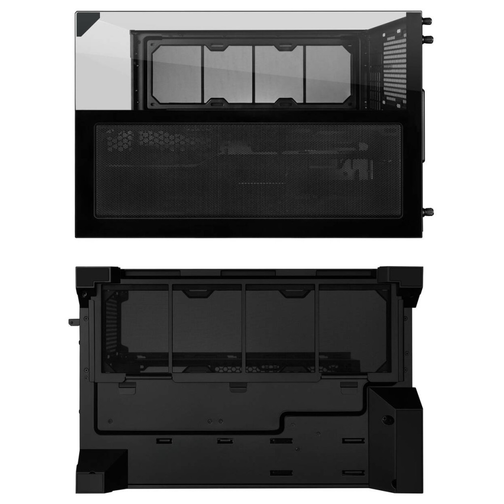 Lian Li O11 Vision-M PC Case, Micro-ATX, Tempered Glass - Black