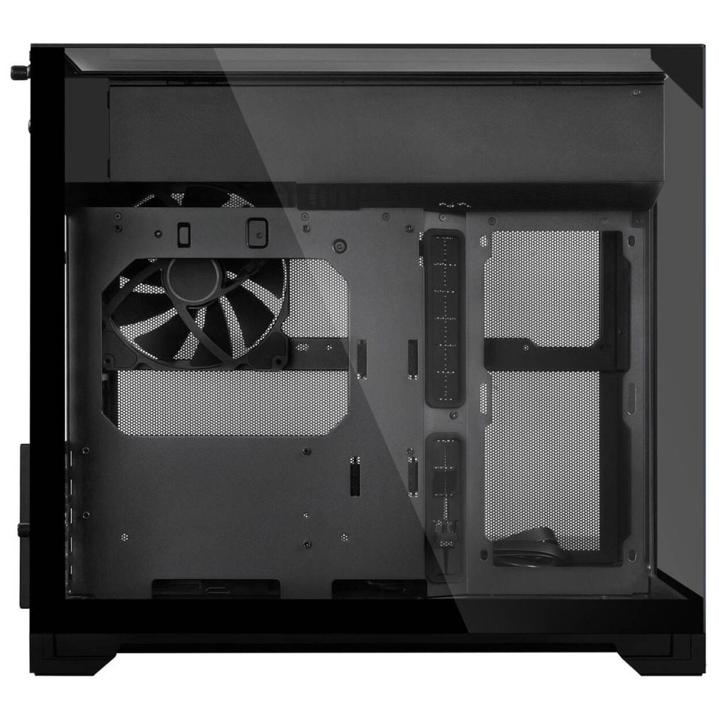 Lian Li O11 Vision-M PC Case, Micro-ATX, Tempered Glass - Black