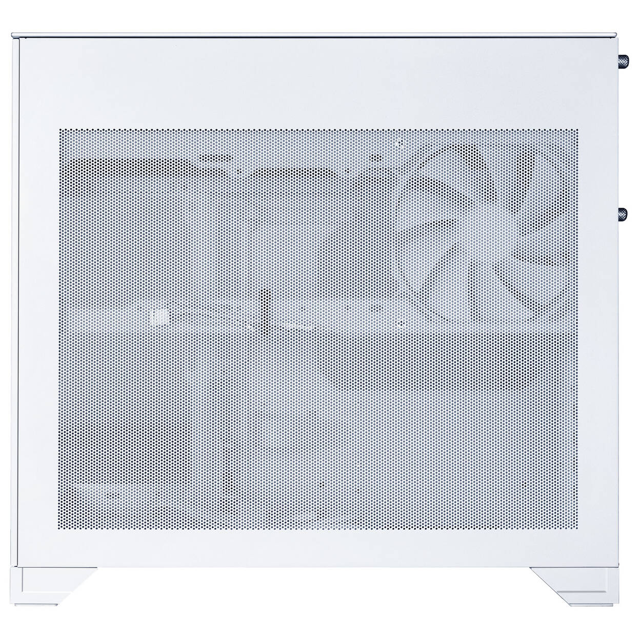 Lian Li O11 Vision-M PC Case, Micro-ATX, Tempered Glass - White