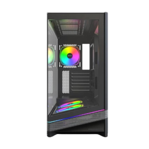 Montech Sky 3 PC Case, Mid Tower, ATX, ARGB, Tempered Glass - Black