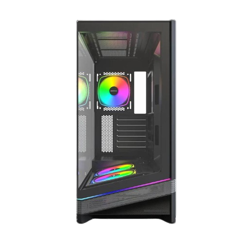 Montech Sky 3 PC Case, Mid Tower, ATX, ARGB, Tempered Glass - Black