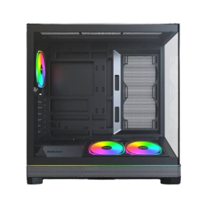Montech Sky 3 PC Case, Mid Tower, ATX, ARGB, Tempered Glass - Black